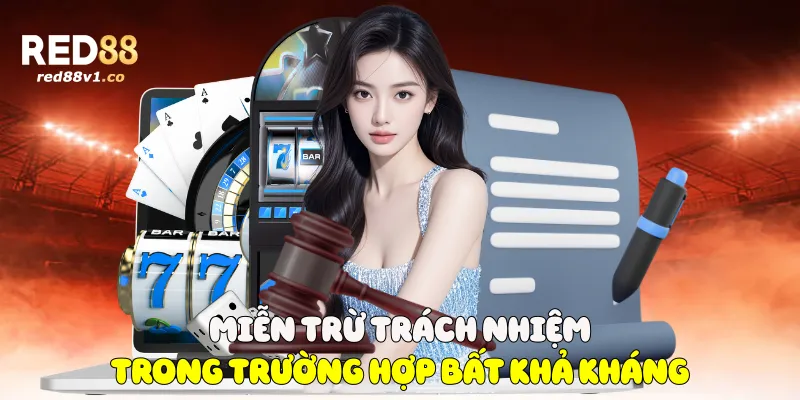 Miễn trừ trách nhiệm trong trường hợp bất khả kháng