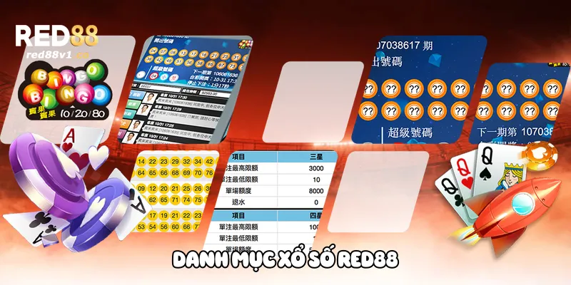 Danh mục xổ số Red88