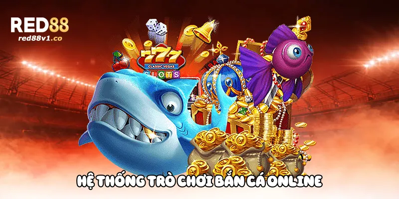 Hệ thống trò chơi bắn cá online