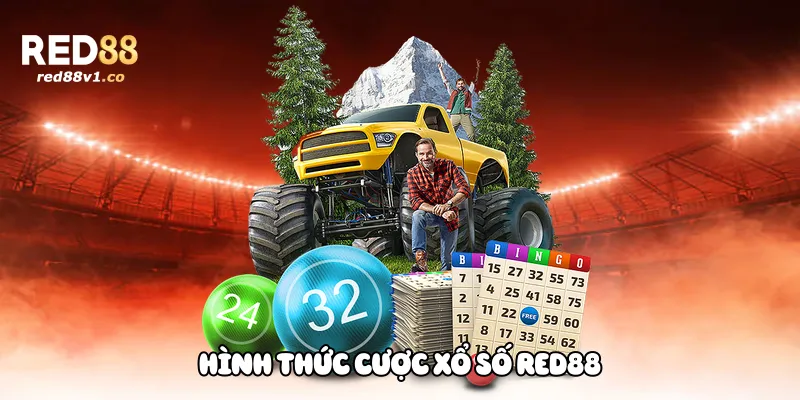 Hình thức cược xổ số Red88