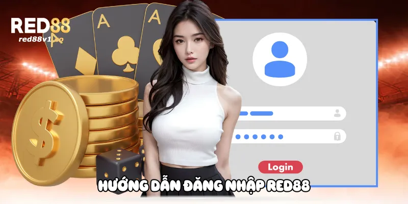 Hướng dẫn đăng nhập Red88